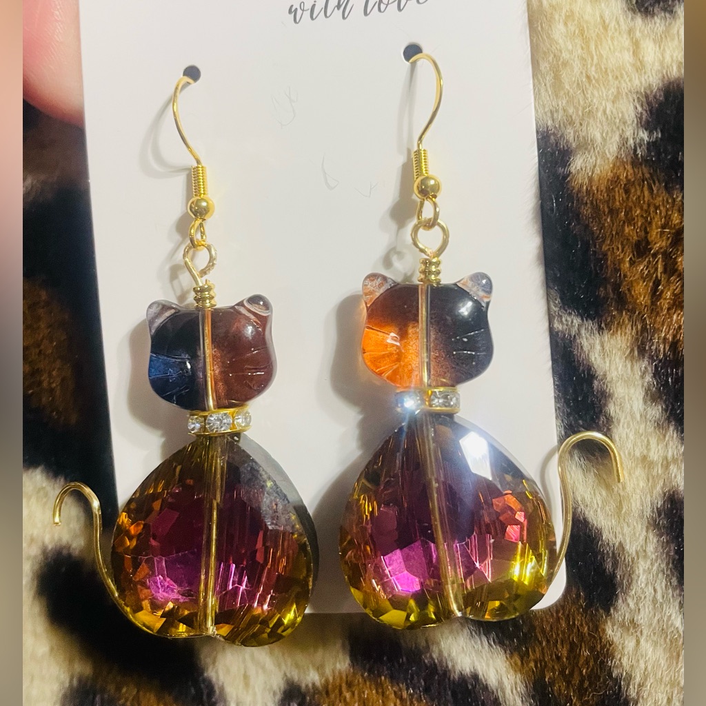 Phat Cats Earrings